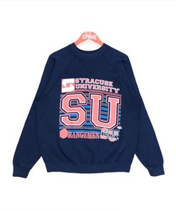 Vintage Style 90s Syracuse University Orangemen Fullprint T-Shirt Sweatshirt Pullover Hoodie Reprinted Full Color Full Size Gift For NCAA Fans