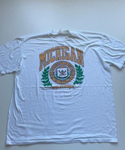 Vintage Style 90s University Of Michigan NCAA Graphic T-Shirt Sweatshirt Hoodie Full Size Gifts For Fans