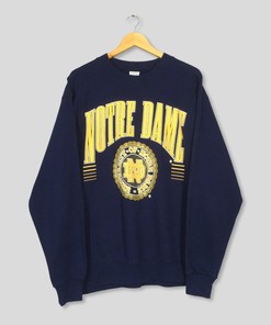 Vintage Style 90s University Of Notre Dame Sweatshirt T-Shirt Hoodie Gifts For Fans