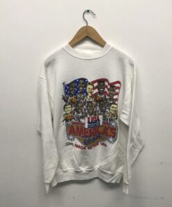 Vintage Style 90’s Usa Basketball Tshirt Pullover Hoodie Crewneck Sweatshirt Reprinted Full Color Full Size Gifts for NBA Fans