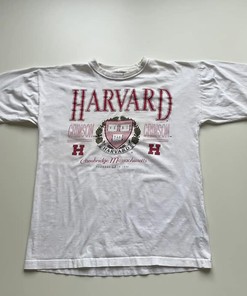 Vintage Style 90s Y2K Harvard University Graphic T-Shirt Sweatshirt Pullover Hoodie Reprinted Full Color Full Size Gift For NCAA Fans