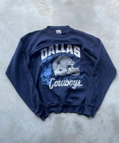 Vintage Style 91’ NFL Dallas Cowboys Tshirt Pullover Hoodie Crewneck Sweatshirt Reprinted Full Color Full Size Gifts For NFL Fans