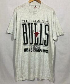 Vintage Style 91'S Chicago Bulls NBA Champions Tshirt Hoodie Crewneck Sweatshirt Reprinted Full Color Full Size Gifts for NBA Fans