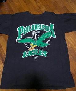 Vintage Style ‘93 Philadelphia Eagles NFL Tshirt Pullover Hoodie Crewneck Sweatshirt Reprinted Full Color Full Size Gifts For NFL Fans