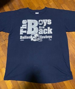 Vintage Style '97 Dallas Cowboys The Boys Are Back Tshirt Pullover Hoodie Crewneck Sweatshirt Reprinted Full Color Full Size Gifts For NFL Fans