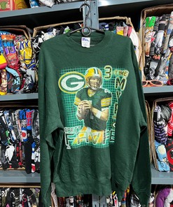 Vintage Style 97 Green Bay Packers Super Bowl Tshirt Pullover Hoodie Crewneck Sweatshirt Reprinted Full Color Full Size Gifts For NFL Fans
