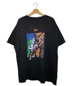 Vintage Style Allan Houston Sprite / Travis Flacko Scott Hookups Tshirt Hoodie Crewneck Sweatshirt Reprinted Full Color Full Size Gifts for NBA Fans