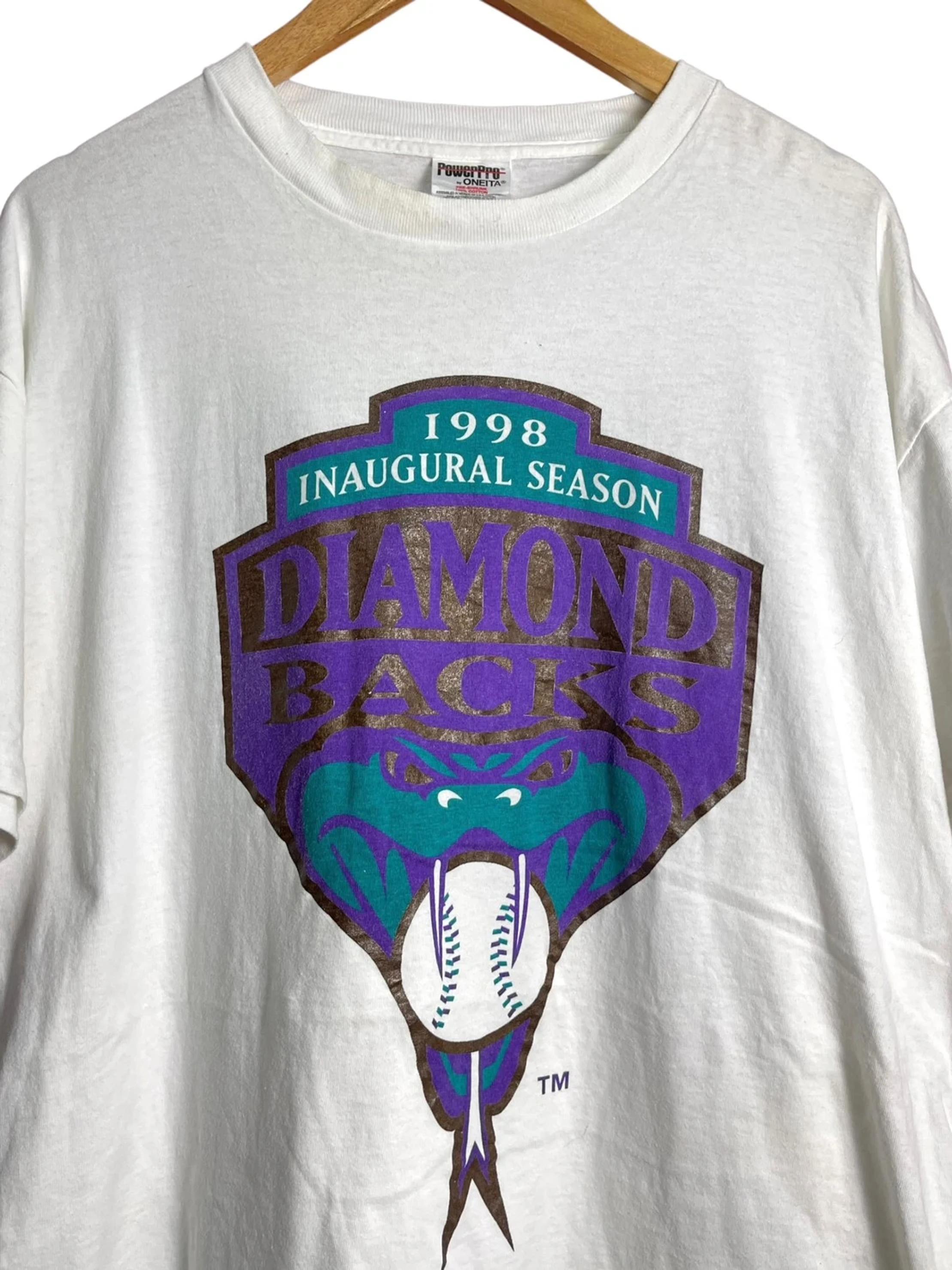 Vintage Style Arizona Diamondbacks 1998 Inaugural Season T-Shirt Sweatshirt Crewneck Hoodie Full Size Gifts For Fans - Image 2