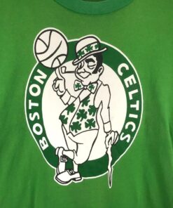 Vintage Style Boston Celtics NBA Tshirt Sweatshirt Hoodie Crewneck Sweatshirt Pullover Reprinted Full Color Full Size Gifts for NBA Fans