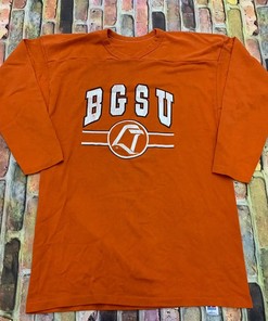 Vintage Style Bowling Green State University T-Shirt Sweatshirt Pullover Hoodie Reprinted Full Color Full Size Gift For NCAA Fans