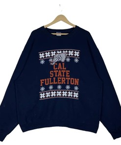 Vintage Style Cal Stat University Fullerton T-Shirt Sweatshirt Pullover Hoodie Reprinted Full Color Full Size Gift For NCAA Fans