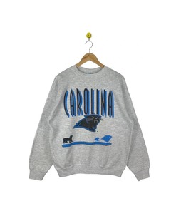 Vintage Style Carolina Panthers NFLP 1993 Tshirt Pullover Hoodie Crewneck Sweatshirt Reprinted Full Color Full Size Gifts For NFL Fans