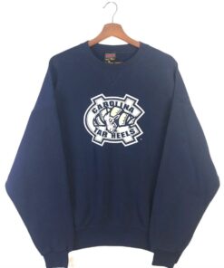 Vintage Style Carolina Tar Heels Tshirt Sweatshirt Hoodie Crewneck Sweatshirt Pullover Reprinted Full Color Full Size Gifts for NBA Fans