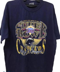 Vintage Style Charges 1994 Afc Champions Tshirt Pullover Hoodie Crewneck Sweatshirt Reprinted Full Color Full Size Gifts For NFL Fans