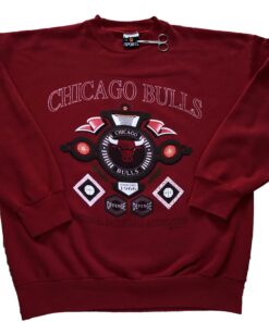 Vintage Style Chicago Bulls 1991 Y2K Hype Rare Drill Tshirt Hoodie Crewneck Sweatshirt Reprinted Full Color Full Size Gifts for NBA Fans