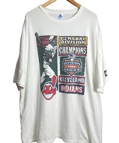 Vintage Style Cleveland Indians 1996 Central Division Champions T-Shirt Sweatshirt Crewneck Hoodie Full Size Gifts For NCAA