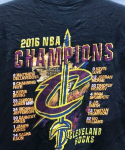 Vintage Style Cleveland NBA Team Tshirt Sweatshirt Hoodie Crewneck Sweatshirt Pullover Reprinted Full Color Full Size Gifts for NBA Fans