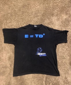 Vintage Style Dallas Cowboys “Emmit Smith” Tshirt Pullover Hoodie Crewneck Sweatshirt Reprinted Full Color Full Size Gifts For NFL Fans