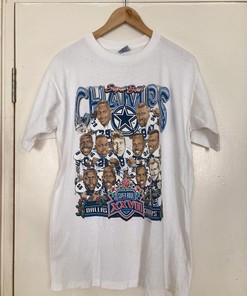 Vintage Style Dallas Cowboys Superbowl 1993 Tshirt Pullover Hoodie Crewneck Sweatshirt Reprinted Full Color Full Size Gifts For NFL Fans