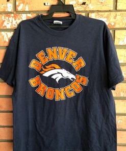 Vintage Style Danver Broncos 1997 Tshirt Pullover Hoodie Crewneck Sweatshirt Reprinted Full Color Full Size Gifts For NFL Fans