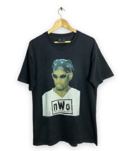 Vintage Style Dennis Rodman Nwo 1993 Tshirt Hoodie Crewneck Sweatshirt Reprinted Full Color Full Size Gifts for NBA Fans