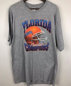Vintage Style Florida Gators 2006 National Champions T-Shirt Sweatshirt Pullover Hoodie Reprinted Full Color Full Size Gift For NCAA Fans
