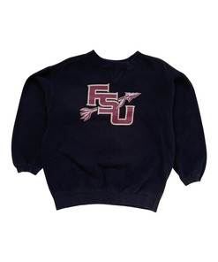 Vintage Style Fsu Florida State Seminoles Hoodie Sweatshirt Crewneck Sweatshirt Full Size Gifts For NCAA