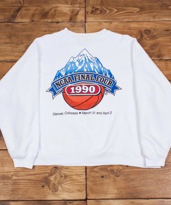 Vintage Style Galt Sand 90s Sweatshirt White NCAA Final Four Basketball R25110 T-Shirt Sweatshirt Hoodie Full Size