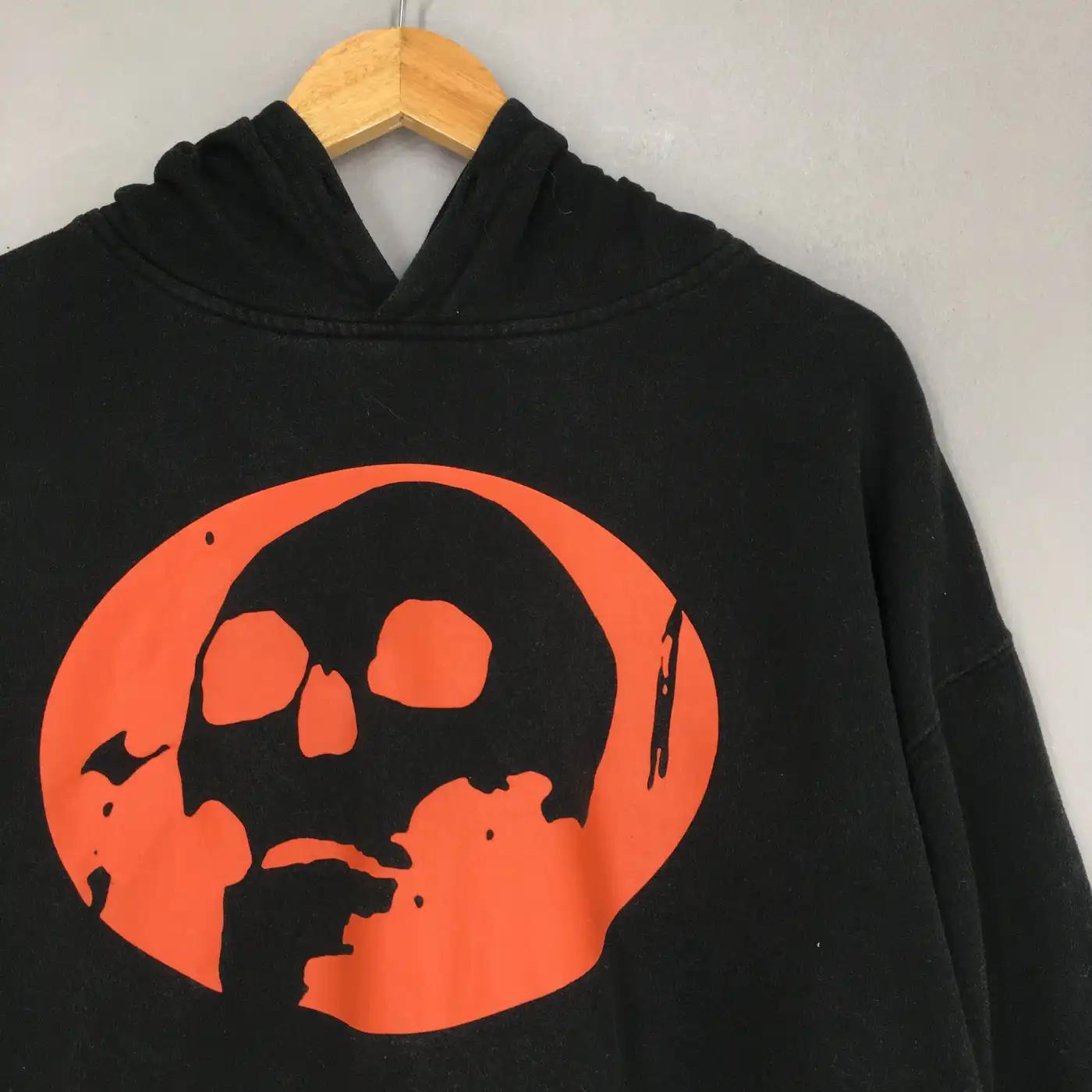 Vintage Style Gorillaz Band Black Pullover Hoodie Full Size Gifts For Fans T-Shirt Hoodie Sweatshirt - Image 2