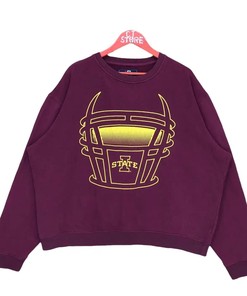 Vintage Style Iowa State Cyclones Football T-Shirt Sweatshirt Pullover Hoodie Reprinted Full Color Full Size Gift For NCAA Fans