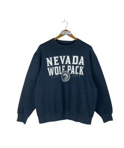 Vintage Style Jansport University Of Nevada Wolf Pack T-Shirt Sweatshirt Pullover Hoodie Reprinted Full Color Full Size Gift For NCAA Fans