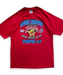 Vintage Style Maryland Terrapins 2002 NCAA T-Shirt Sweatshirt Pullover Hoodie Reprinted Full Color Full Size Gift For NCAA Fans