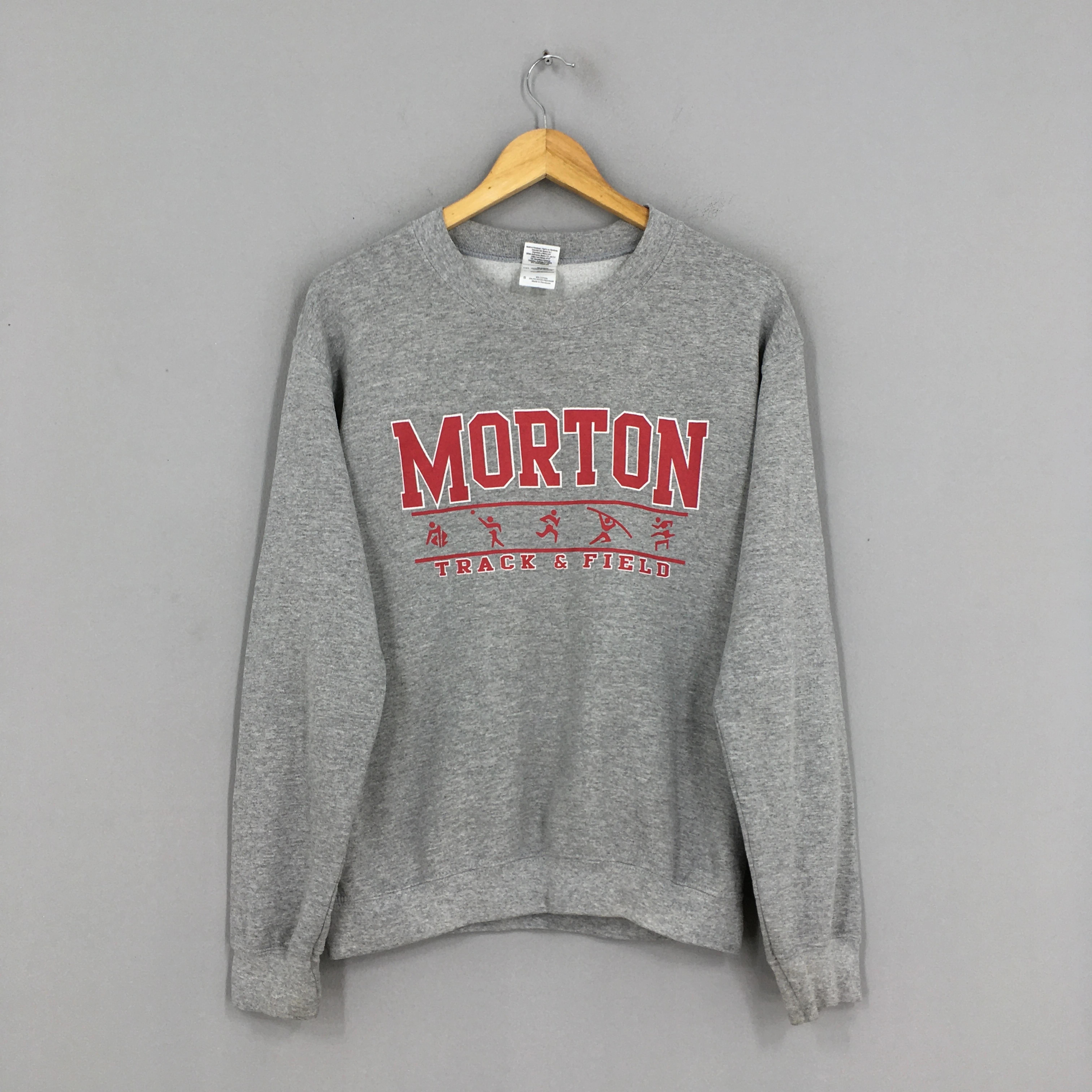 Vintage Style Morton Track And Field Sweatshirt Full Size T-Shirt Hoodie Swaetshirt Gifts For NCAA