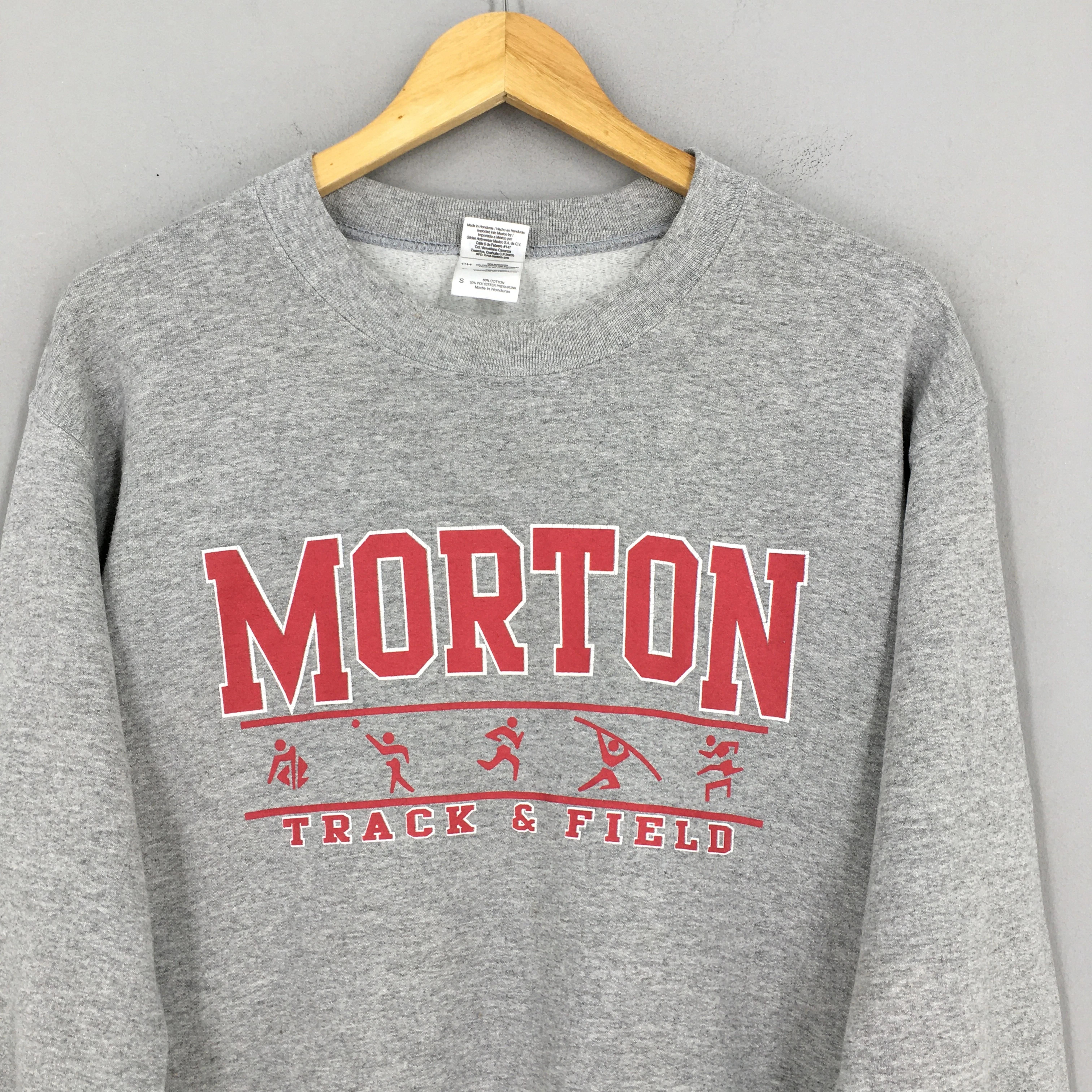Vintage Style Morton Track And Field Sweatshirt Full Size T-Shirt Hoodie Swaetshirt Gifts For NCAA - Image 2