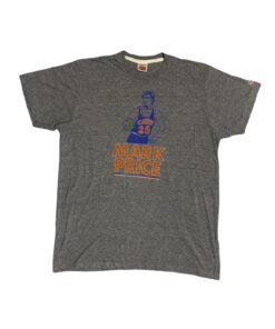 Vintage Style NBA Cavs Mark Price Homage 3 Blend Tshirt Pullover Hoodie Crewneck Sweatshirt Reprinted Full Color Full Size Gifts for NBA Fans