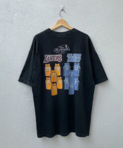Vintage Style NBA Finals 2009 Tshirt Hoodie Crewneck Sweatshirt Reprinted Full Color Full Size Gifts for NBA Fans