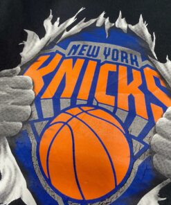 Vintage Style NBA New York Knicks Team Tshirt Sweatshirt Hoodie Crewneck Sweatshirt Pullover Reprinted Full Color Full Size Gifts for NBA Fans