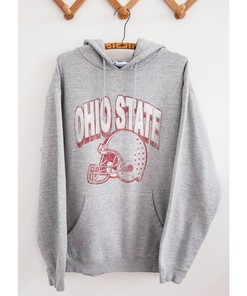Vintage Style NCAA Ohio State Hoodie - T-Shirt Sweatshirt Hoodie Gifts For Fans