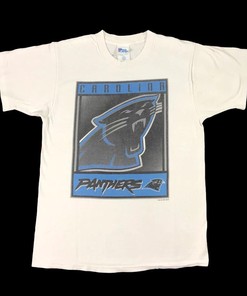 Vintage Style NFL 1997 Carolina Panthers Tshirt Pullover Hoodie Crewneck Sweatshirt Reprinted Full Color Full Size Gifts For NFL Fans
