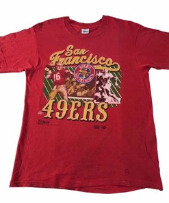 Vintage Style NFL 49Ers San Francisco Dodge America Tshirt Pullover Hoodie Crewneck Sweatshirt Reprinted Full Color Full Size Gifts For NFL Fans