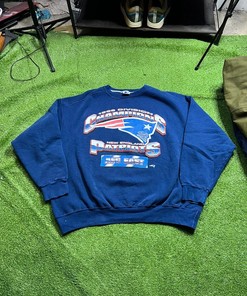 Vintage Style New England Patriots Afc East Champions Starter Tshirt Pullover Hoodie Crewneck Sweatshirt Reprinted Full Color Full Size Gifts For NFL Fans