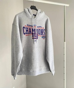 Vintage Style New York Giants Super Bowl Xlii Champions Tshirt Pullover Hoodie Crewneck Sweatshirt Reprinted Full Color Full Size Gifts For NFL Fans