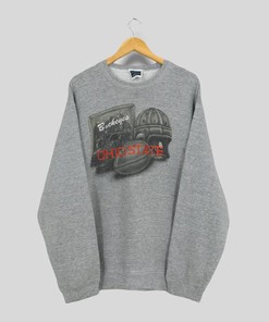 Vintage Style Ohio State Buckeyes NCAA T-Shirt Sweatshirt Pullover Hoodie Reprinted Full Color Full Size Gift For NCAA Fans
