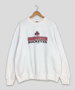 Vintage Style Ohio State Buckeyes T-Shirt Sweatshirt Pullover Hoodie Reprinted Full Color Full Size Gift For NCAA Fans