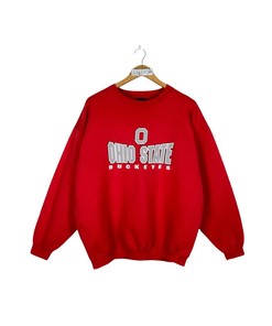 Vintage Style Ohio State University Buckeyes T-Shirt Sweatshirt Pullover Hoodie Reprinted Full Color Full Size Gift For NCAA Fans