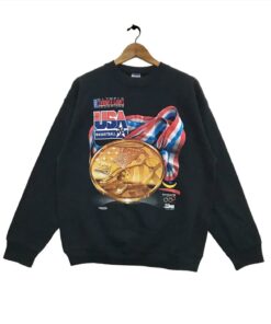 Vintage Style Olympic Summer Games Champions Tshirt Sweatshirt Hoodie Crewneck Sweatshirt Pullover Reprinted Full Color Full Size Gifts for NBA Fans