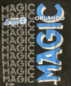Vintage Style Orlando Magic NBA Starter Tshirt Hoodie Crewneck Sweatshirt Reprinted Full Color Full Size Gifts for NBA Fans