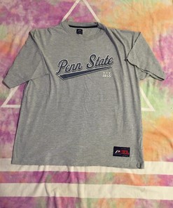 Vintage Style Penn State Pro Player T Shirt Sz Worn Clean Sweatshirt T-Shirt Full Size