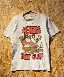 Vintage Style Rare 1991 NFL San Francisco 49Ers Hunt Club Tshirt Pullover Hoodie Crewneck Sweatshirt Reprinted Full Color Full Size Gifts For NFL Fans