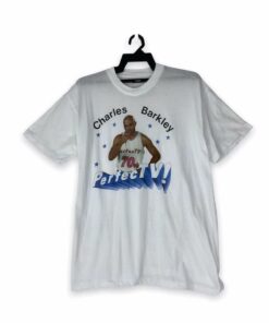Vintage Style Rare Charles Barkley Perfect Tv Tshirt Sweatshirt Hoodie Crewneck Sweatshirt Pullover Reprinted Full Color Full Size Gifts for NBA Fans